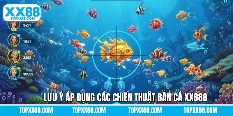 Những điều cần lưu ý khi áp dụng chiến lược săn cá XX88 hiệu quả
